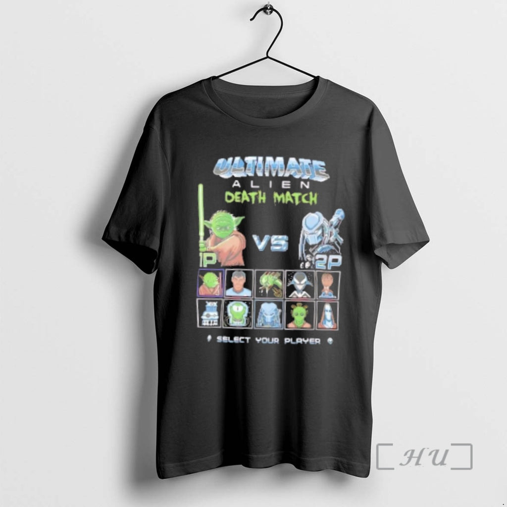 Officials Ultimate Alien Death Match Retro Gaming Parody