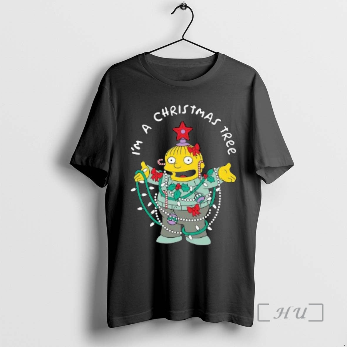 Officials Uncle Reco Ralph Im A Christmas Tree Circle Black