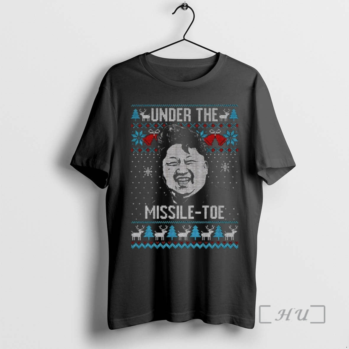 Officials Under The Missile Toe Kim Jong Un Ugly Christmas