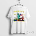 Officials United States Of America Freedom 250th Anniversary 1776 2026 Statue Of Liberty Circle Premium