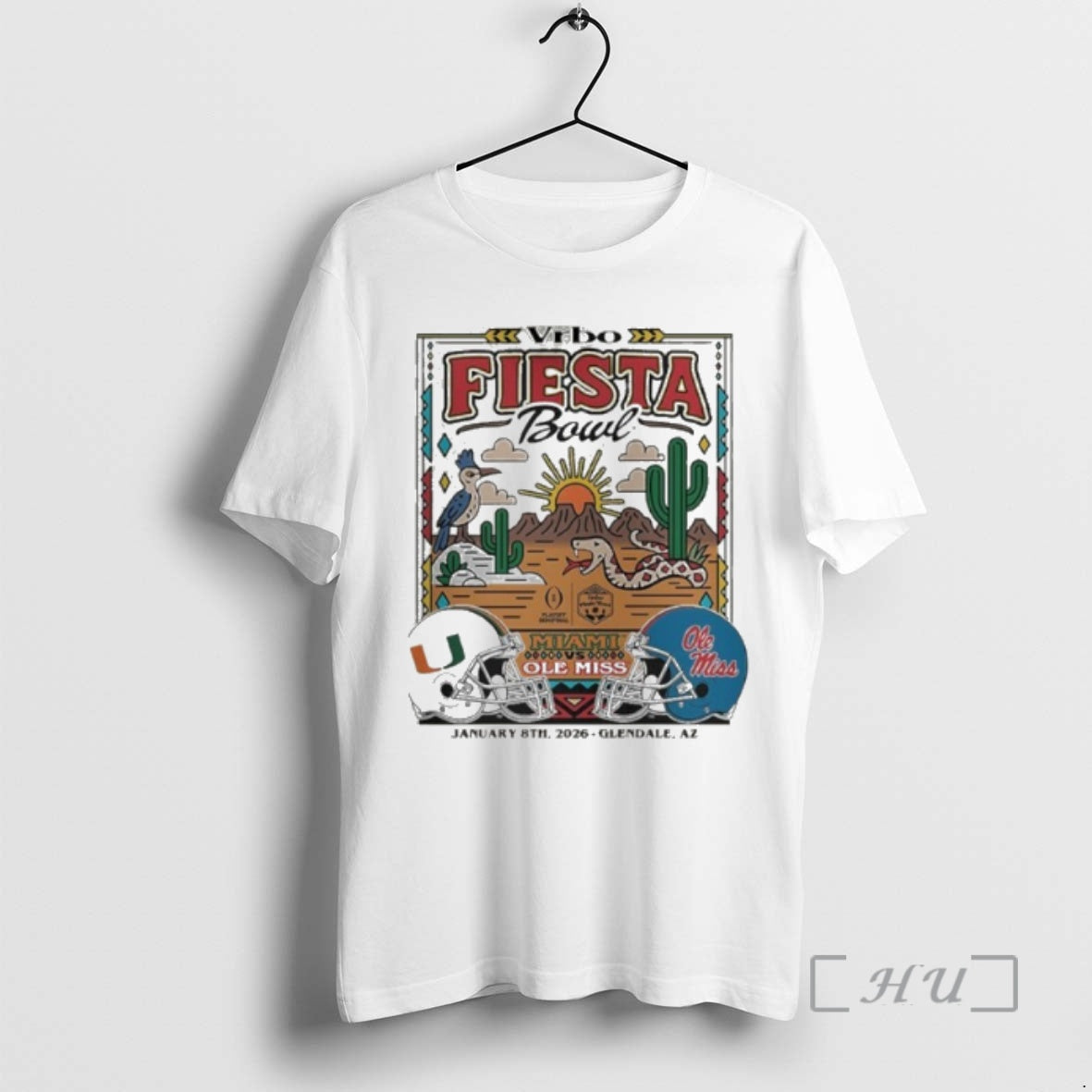 Officials Vrbo Fiesta Bowl Miami Ole Miss January 8th 2026