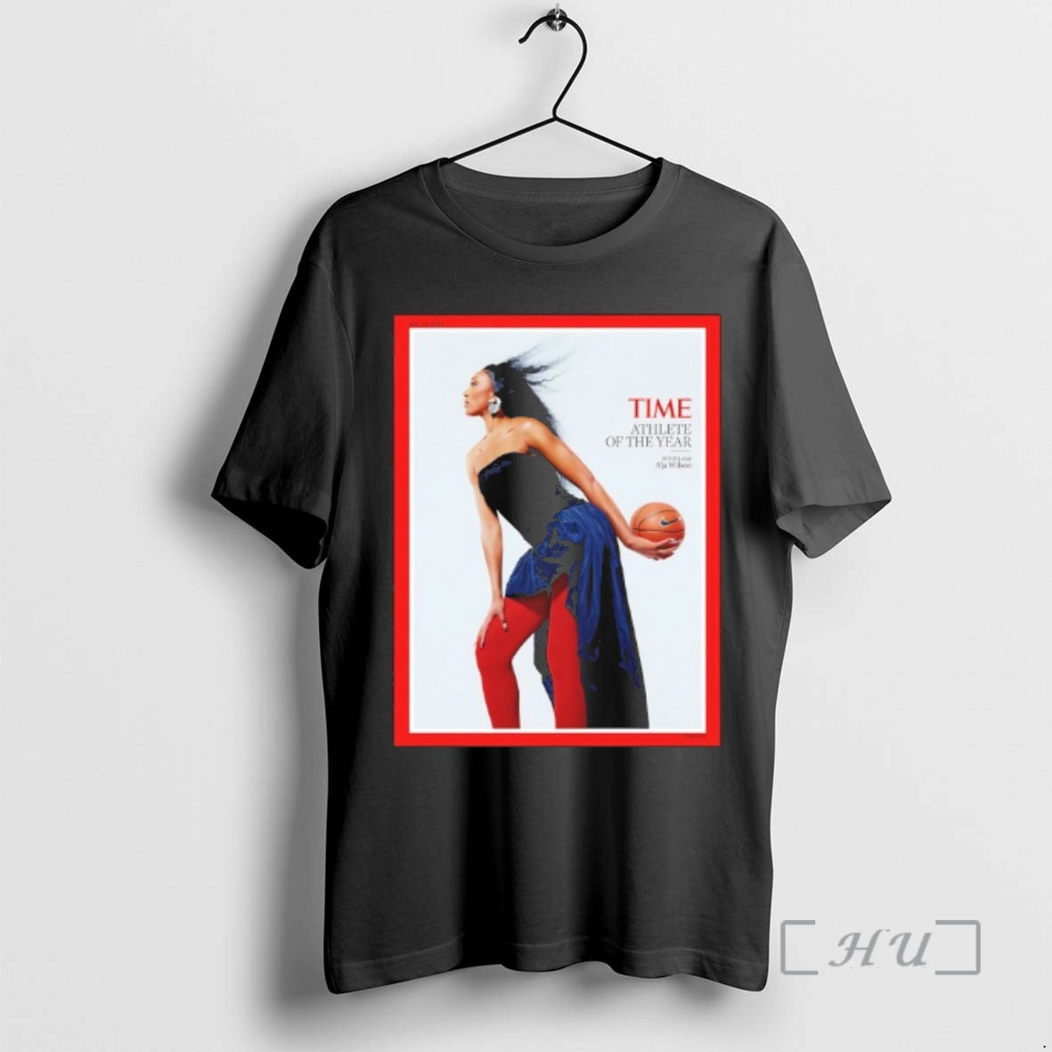 Officials Wnba Star Aja Wilson Is Time Athlete Of The Year Premium T Shirts Sweater