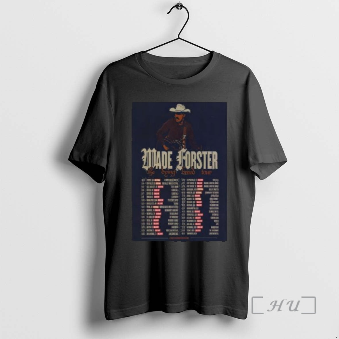 Officials Wade Forster 2026 The Dying Breed Tour Circle Black