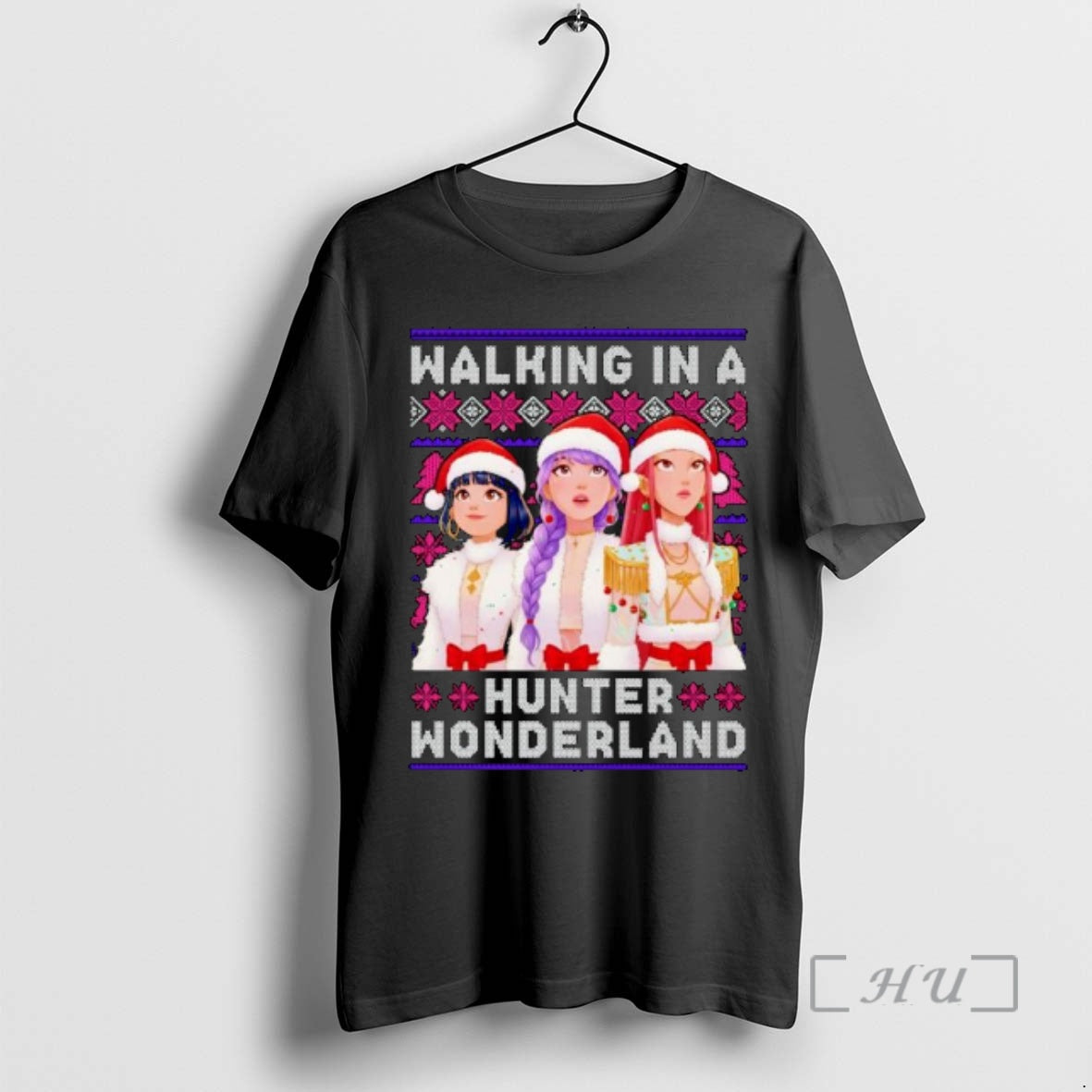 Officials Walking In A Hunter Wonderland Ugly Christmas Ornaments