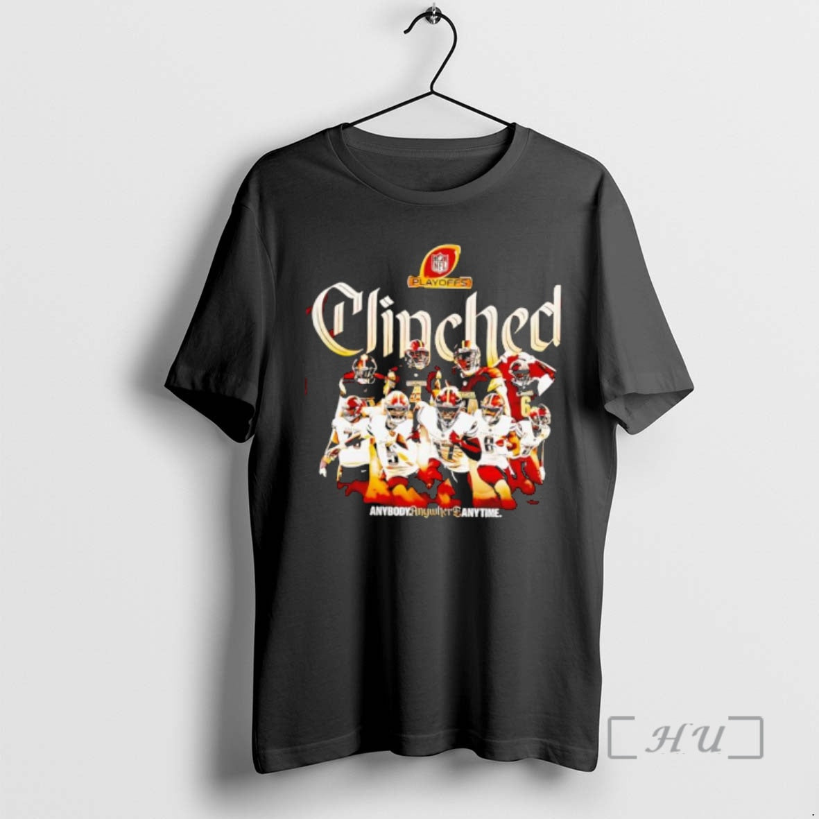 Officials Washington Commanders Clinched Play Offs Take Command Team Players Graphic Premium T Shirts Sweater