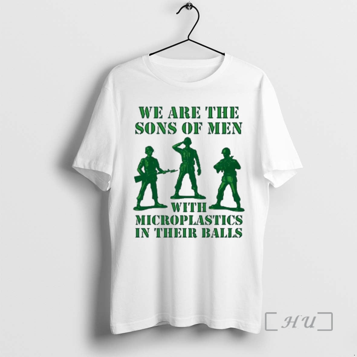 Officials We Are The Sons Of Men With Microplastics In Their Balls Premium T Shirts