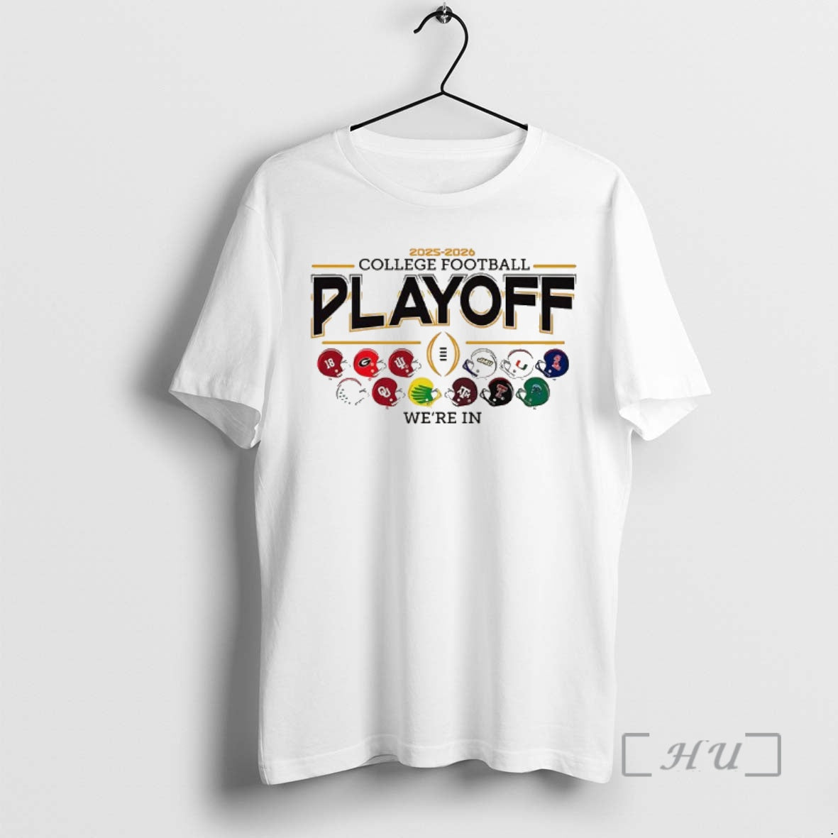 Officials Were In 12 Team Football Helmet Cfp Logo