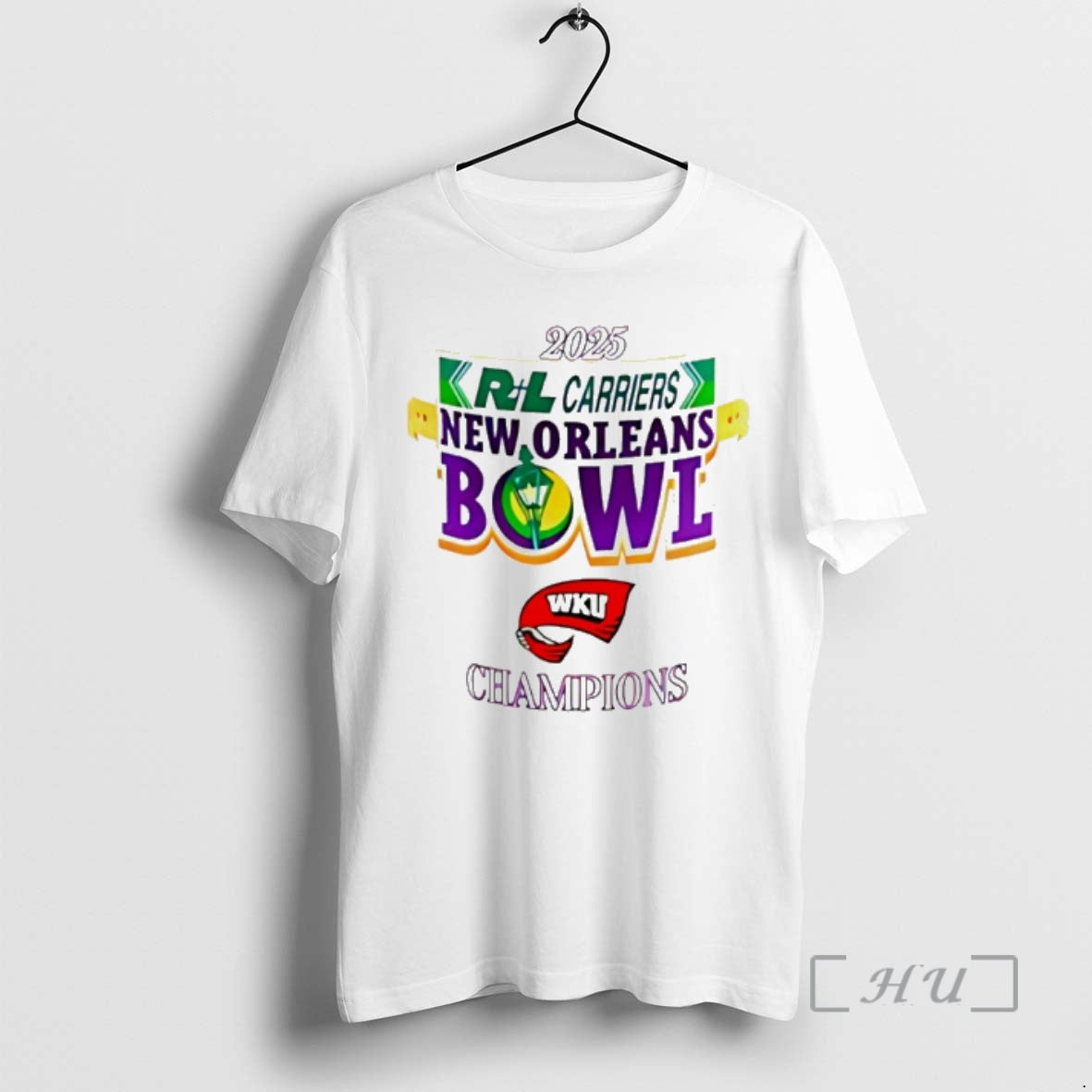 Officials Western Kentucky 2025 New Orleans Bowl Champions Logo