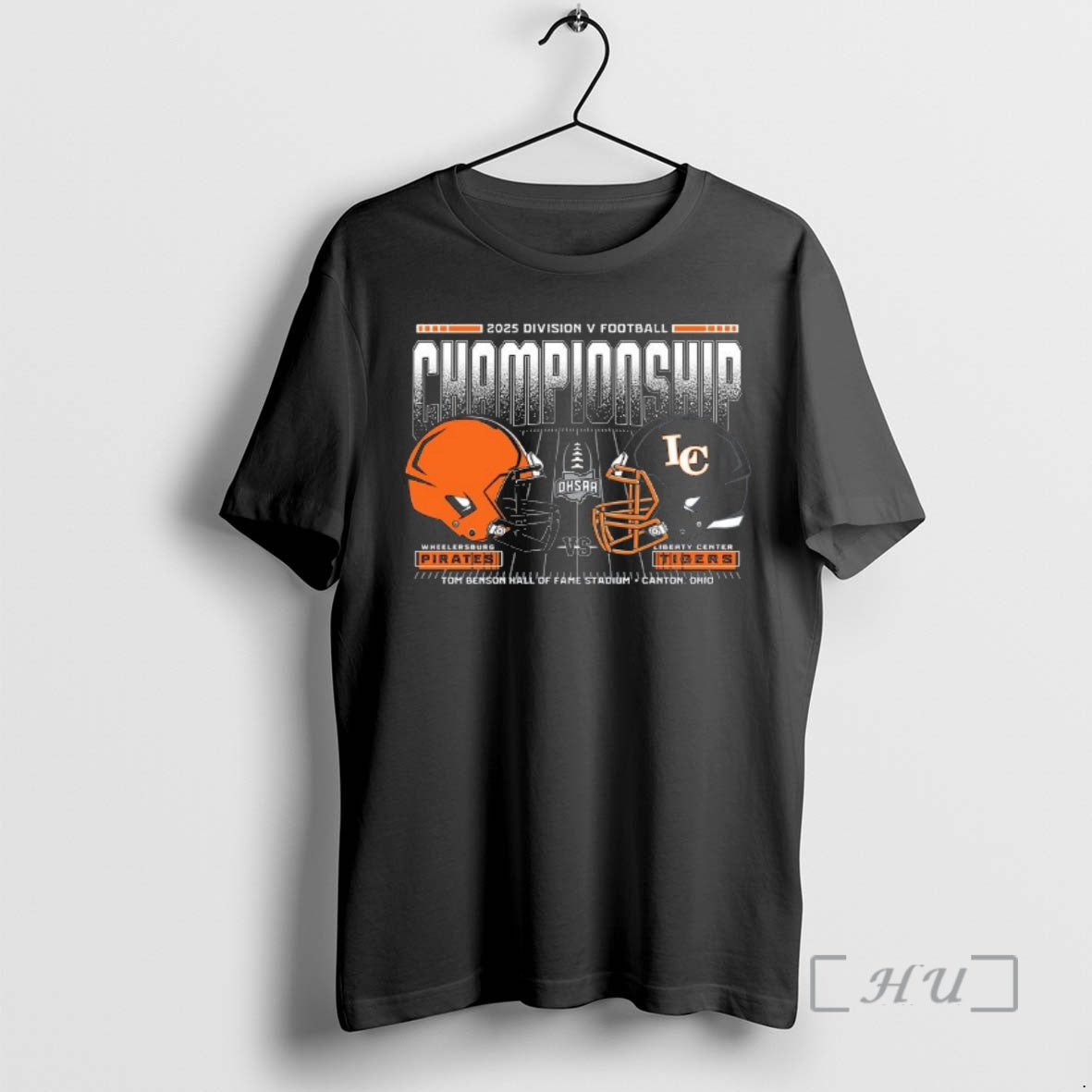 Officials Wheelersburg Pirates Vs Liberty Center Tigers 2025 Ohsaa Division 5 Football Championship Matchup Premium