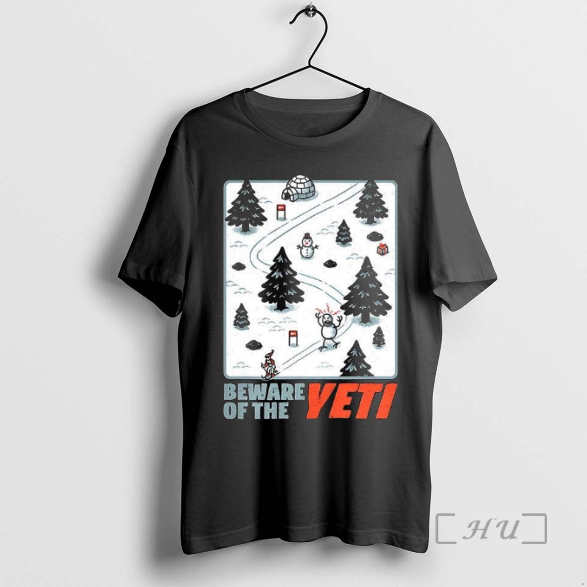 Officials Winter Skiing Game Beware Of The Yeti