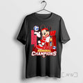 Officials Wisconsin Badgers 2025 Regional Champions Football Celebrating Ornaments