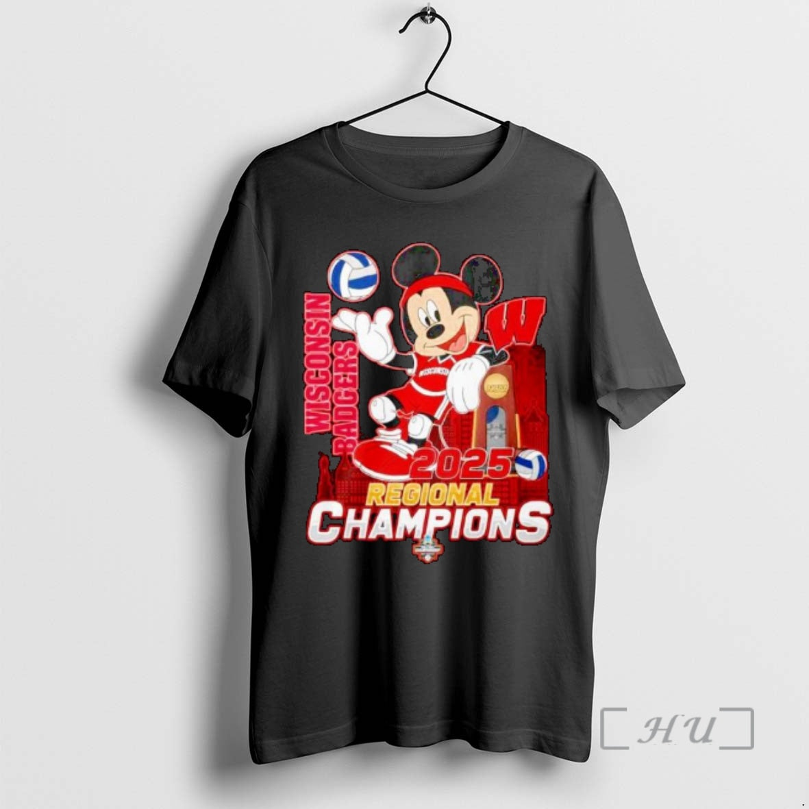 Officials Wisconsin Badgers 2025 Regional Champions Football Celebrating Ornaments