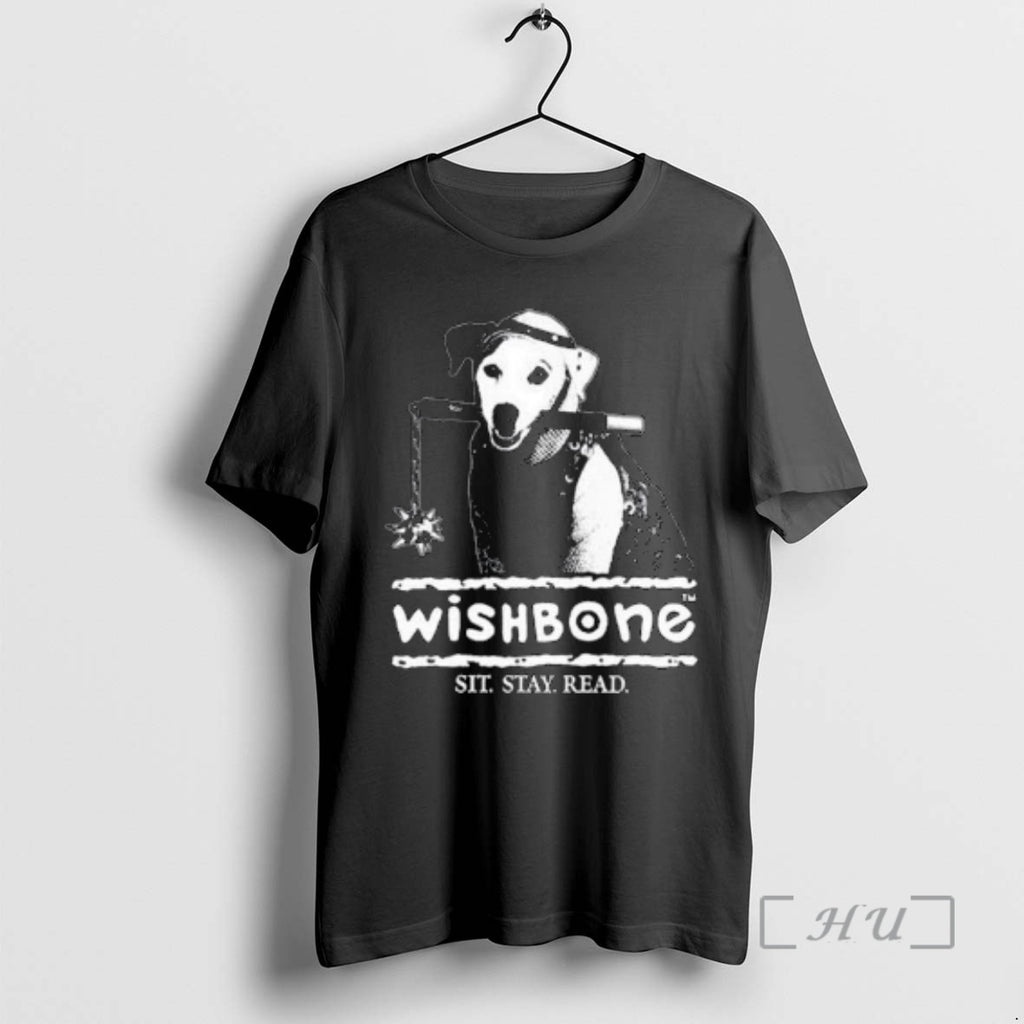Officials Wishbone Sit Stay Read Circle Black