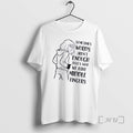 Officials Women Sometimes Words Arent Enough Thats Why We Have Middle Fingers Premium T Shirts