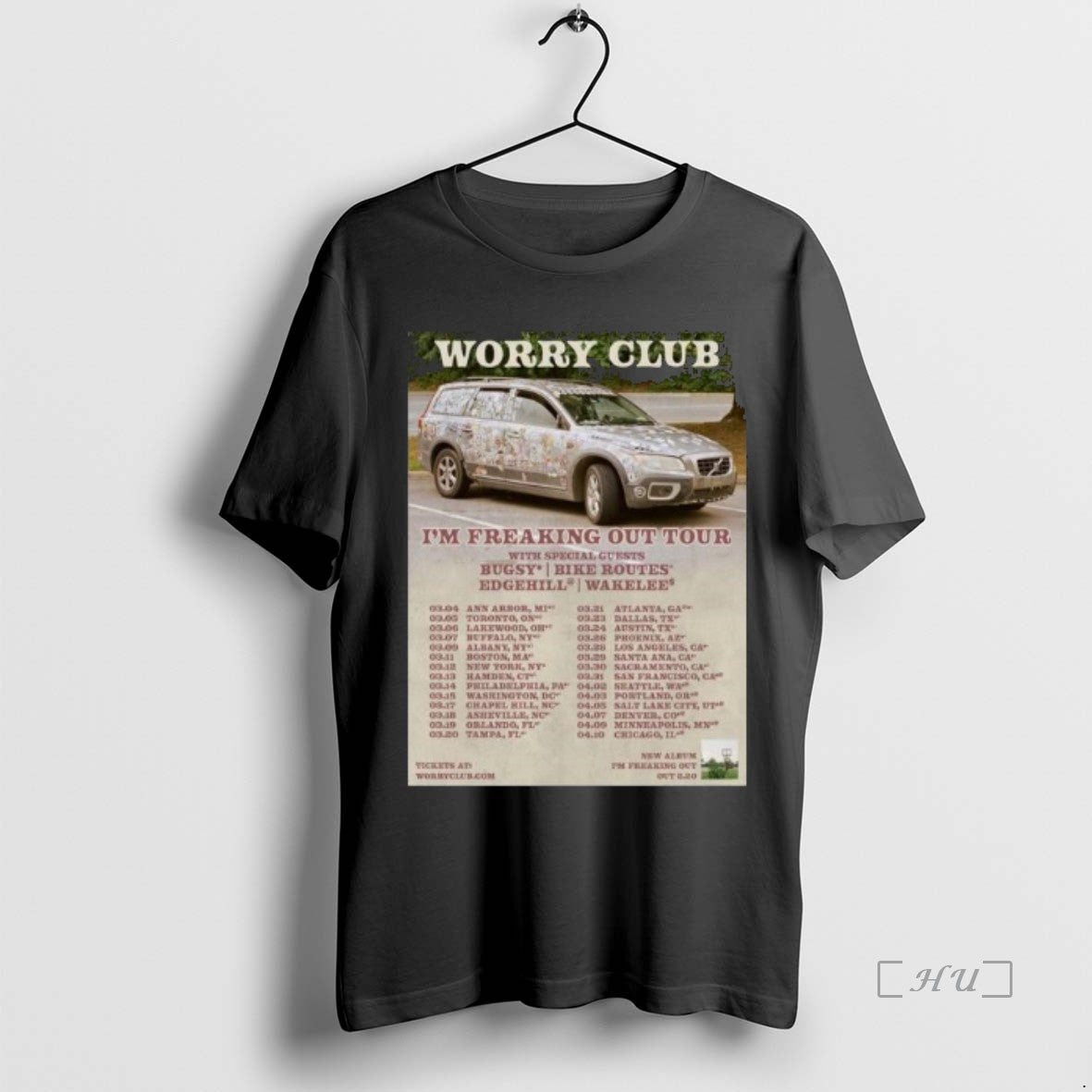Officials Worry Club Im Freaking Out Tour 2026 Long Sleve