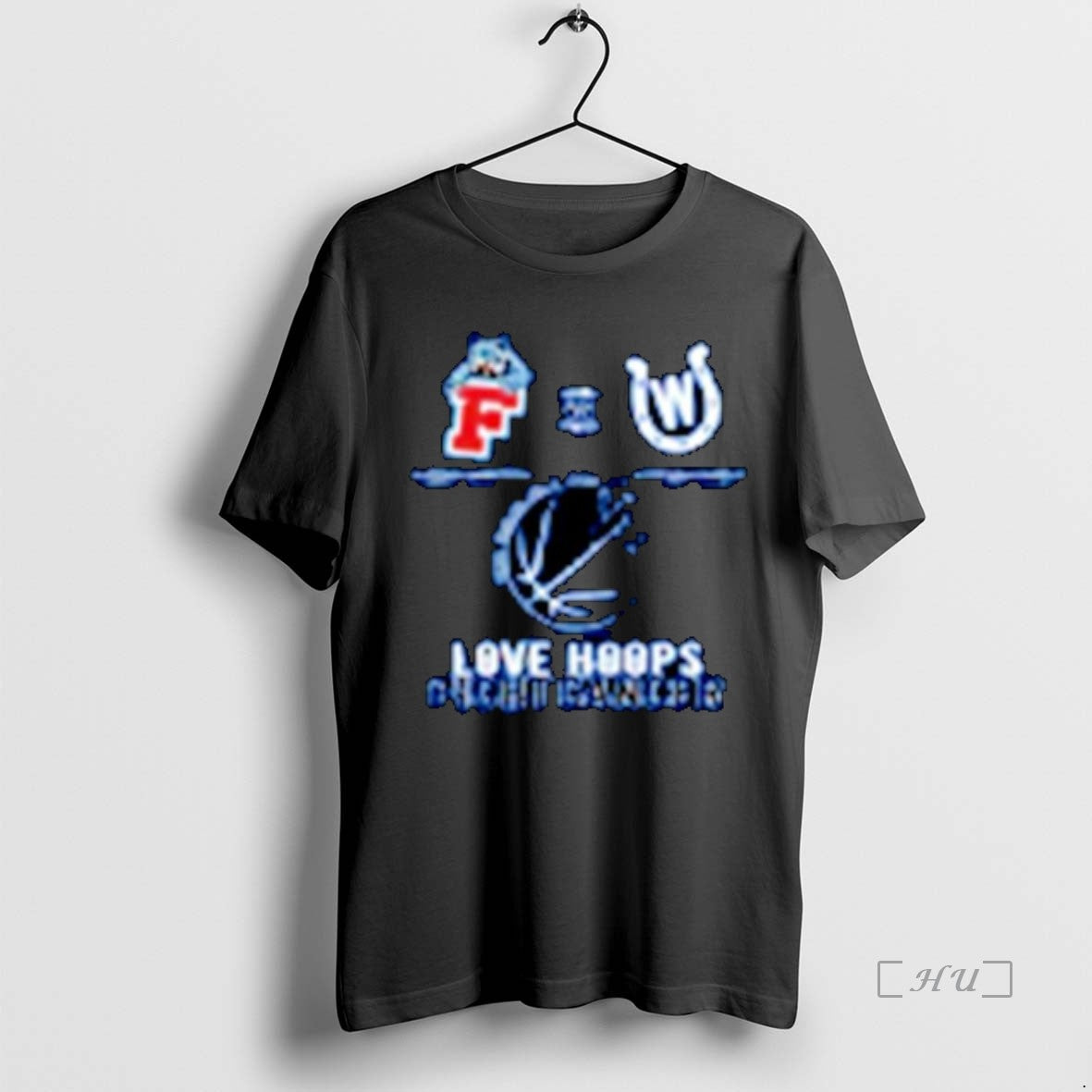 Officials Wyoming Cowboys Vs Finneytown Wildcats 2026 Love Hoope Fight Cancer Ornaments Premium T Shirts
