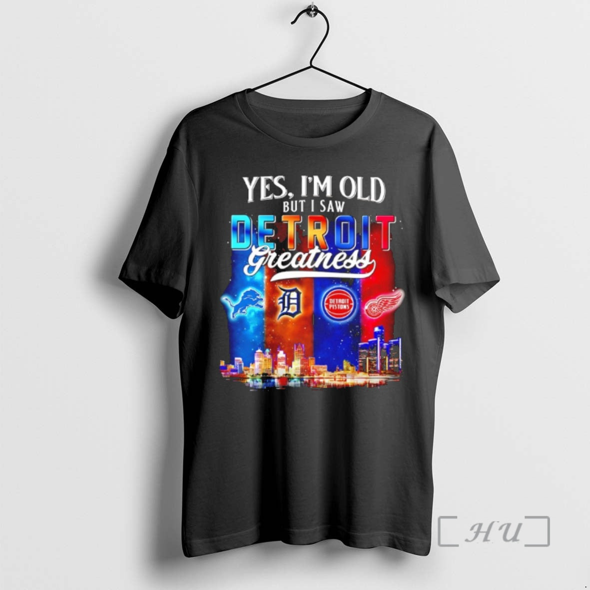 Officials Yes Im Old But I Saw Sports In Detroit Greatness Premium T Shirts Sweater