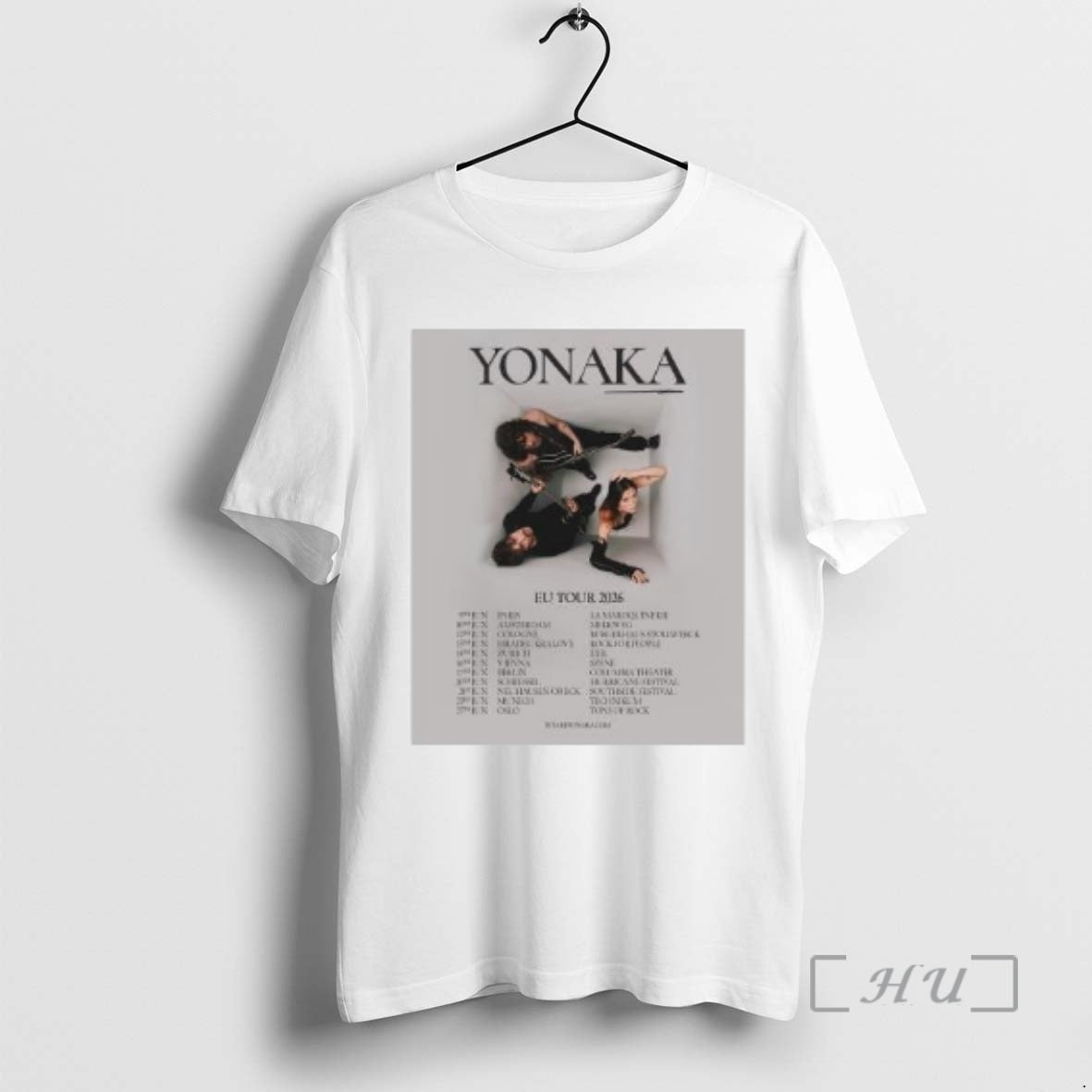 Officials Yonaka Europe Live Tour 2026 Circle White