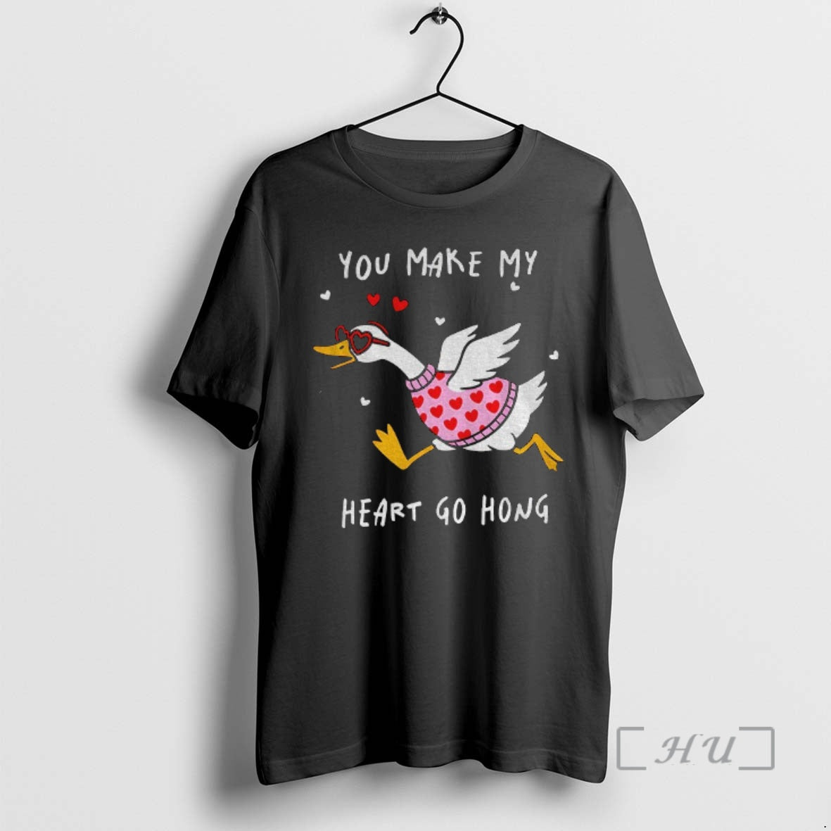 Officials You Make My Heart Hong Goose Valentines Day