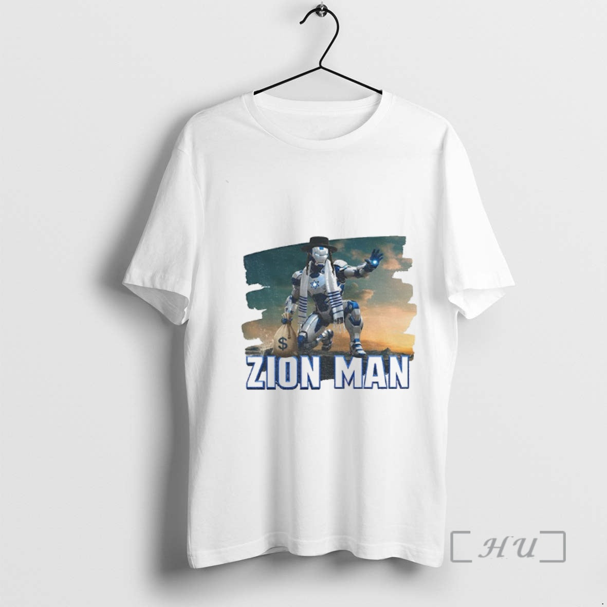 Officials Zion Man Iron Man Jewish Parody