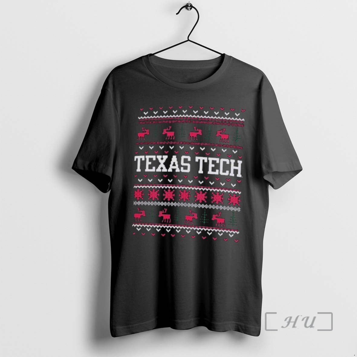 Officials Texas Tech Red Raiders Black Champion Christmas