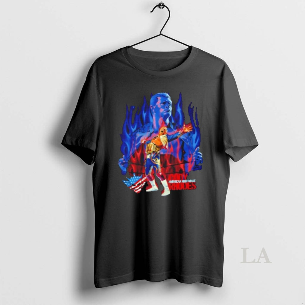 Original American Nightmare Cody Rhodes Flames Graphic