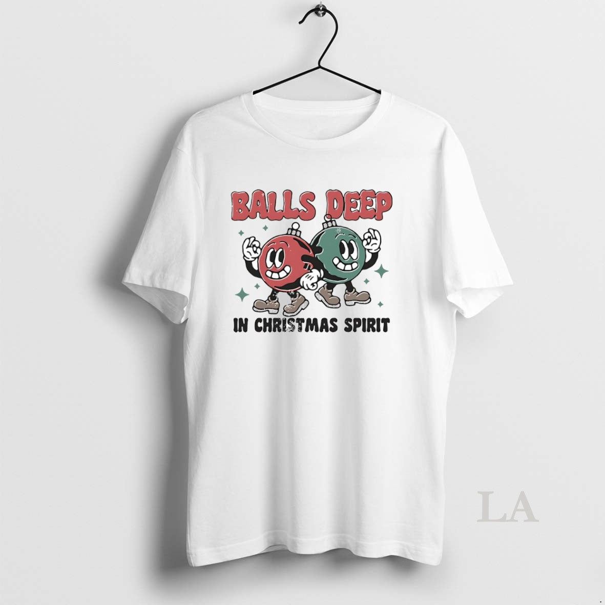Original Ball Deep In Christmas Spirit Circle