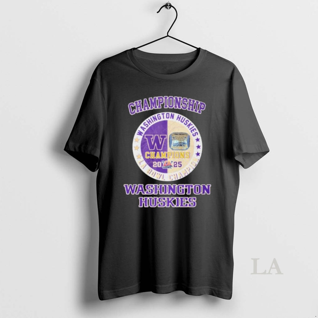 Original Championship 2025 Washington Huskies La Bowl Champions