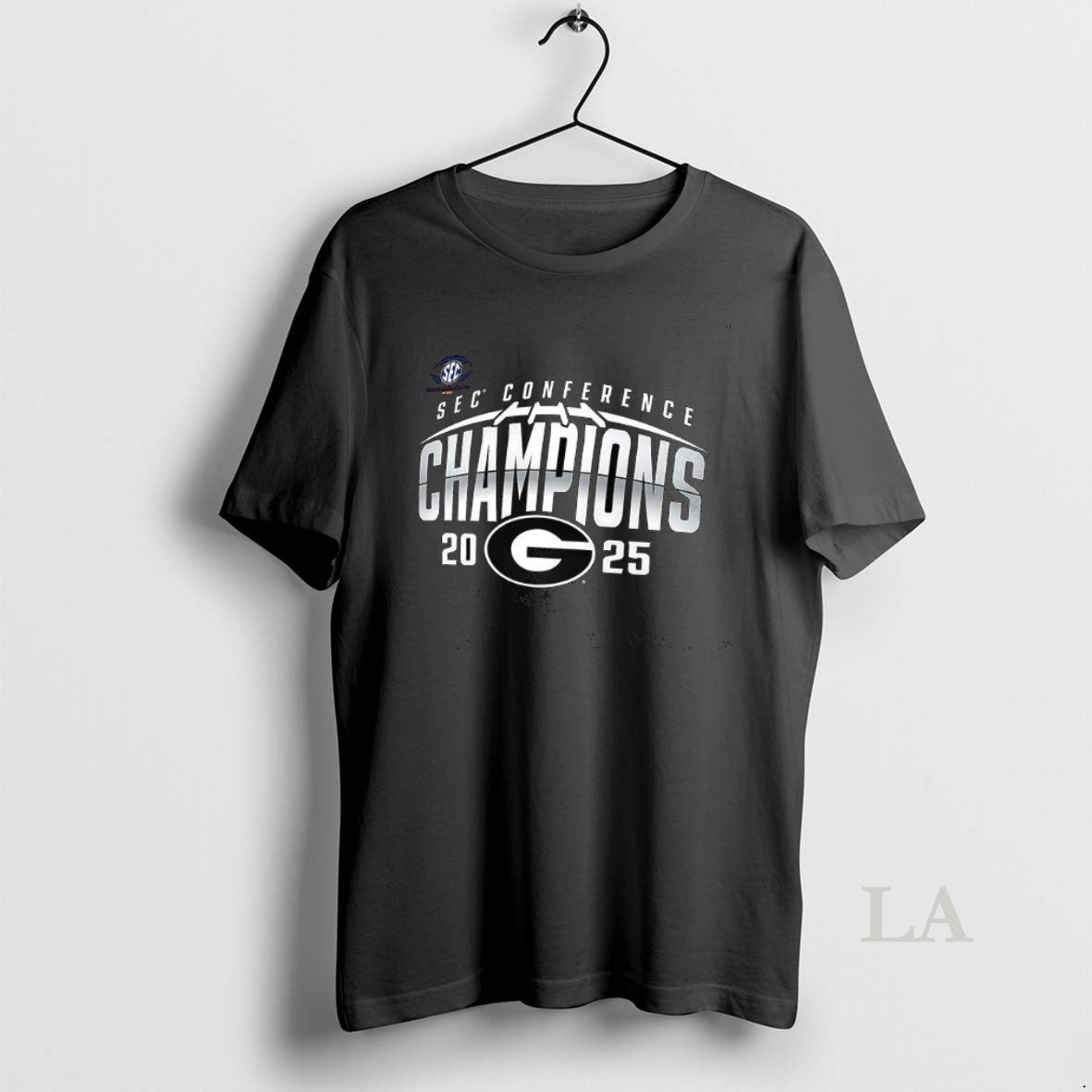 Original Georgia Bulldogs 2025 Sec Football Champions Endzone Speed