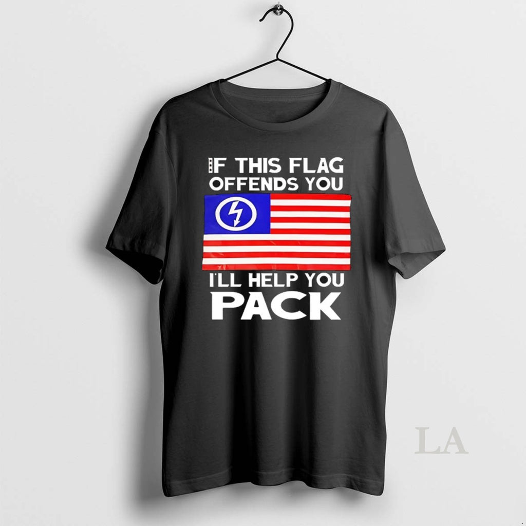 Original If This Flag Offends You Ill Help You Pack