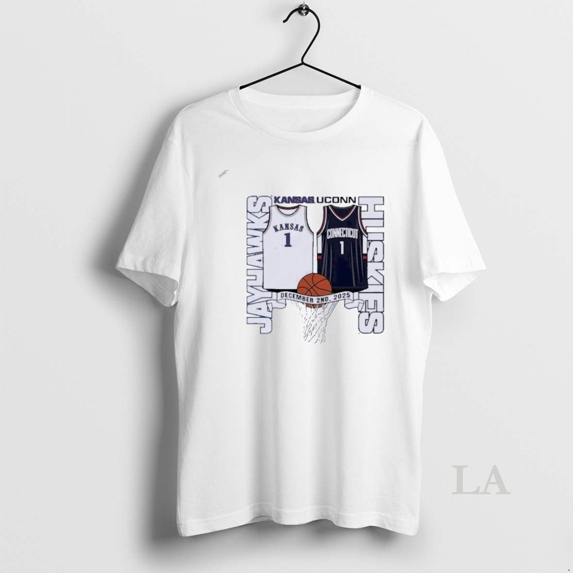 Original Kansas Jayhawks Vs Uconn Huskies Basketball 2025 Gameday