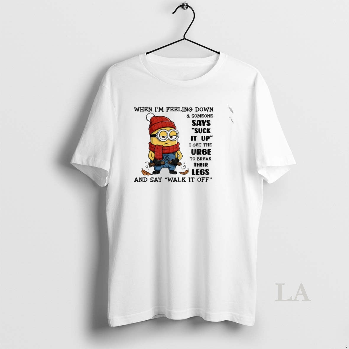 Original Minion When Im Feeling Down Someone Says Suck It Up I Get The Urge