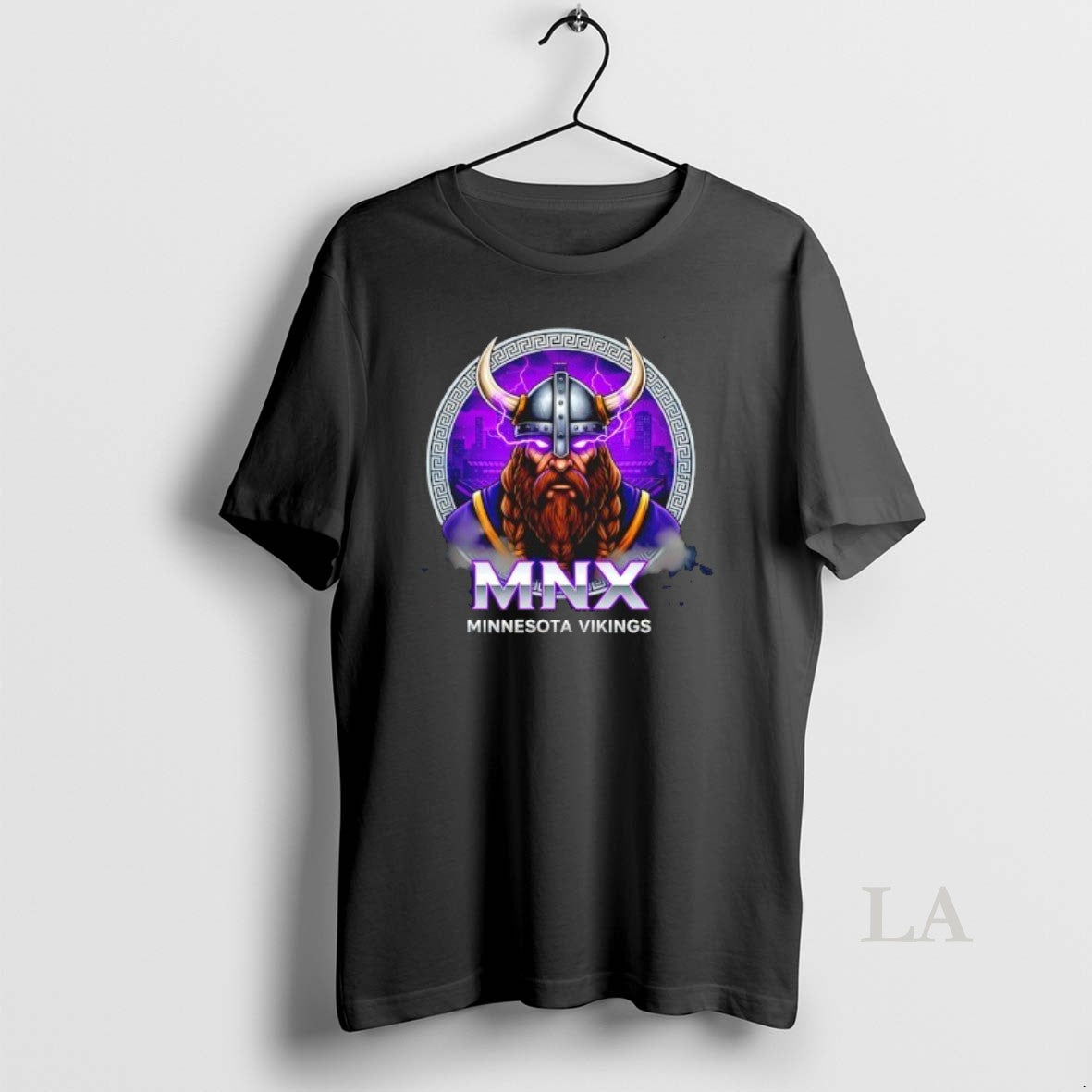 Original Minnesota Vikings The Night Skyline Logo