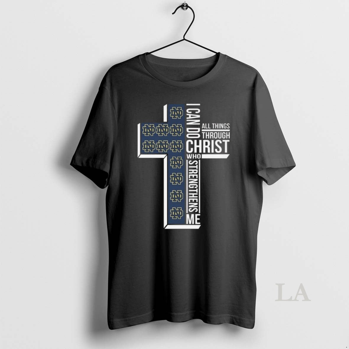 Original Notre Dame Fighting Irish I Can Do All Things Through Christ Who Strengthens Me