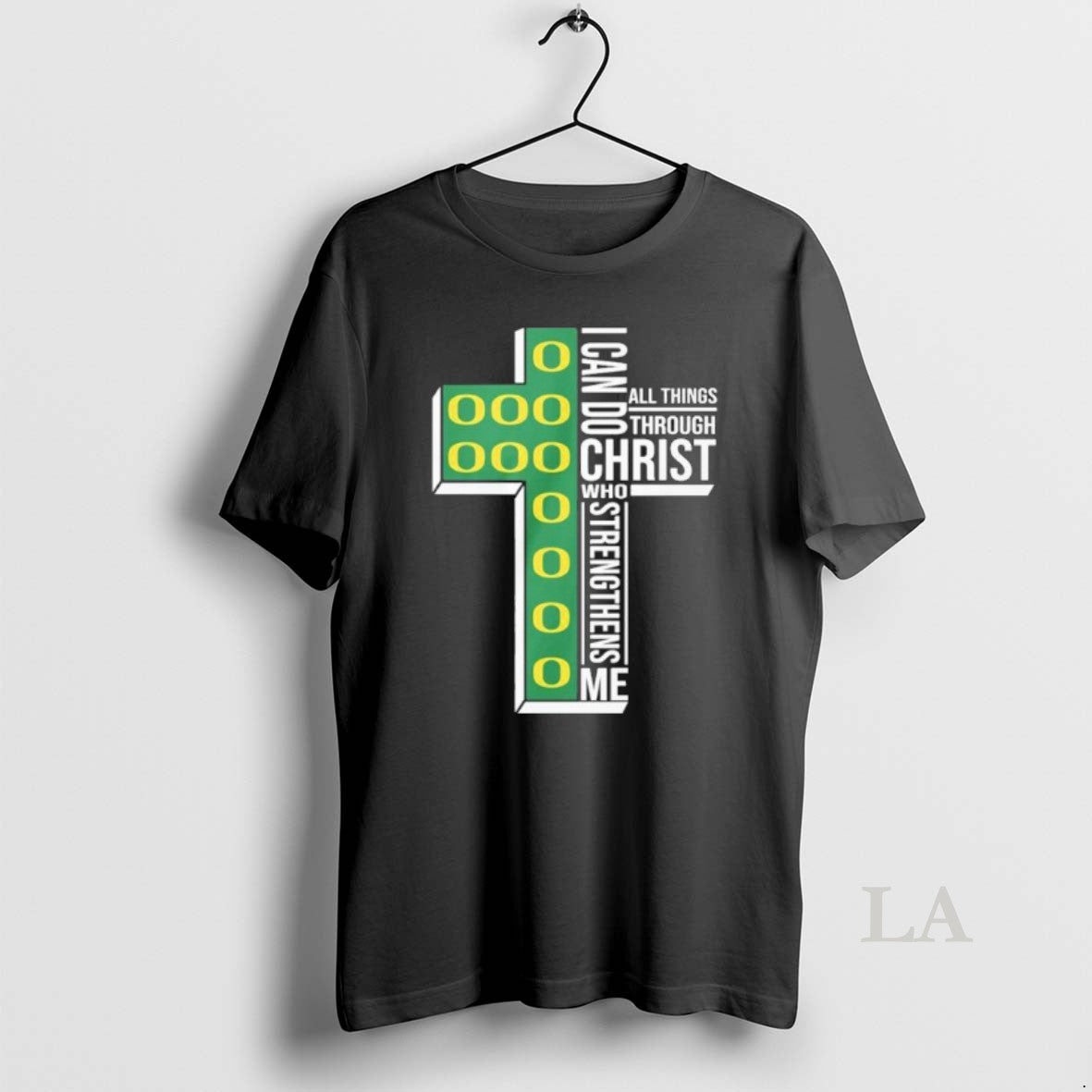 Original Oregon Basketball Logo I Can Do All Things Through Christ Who Strengthens Me
