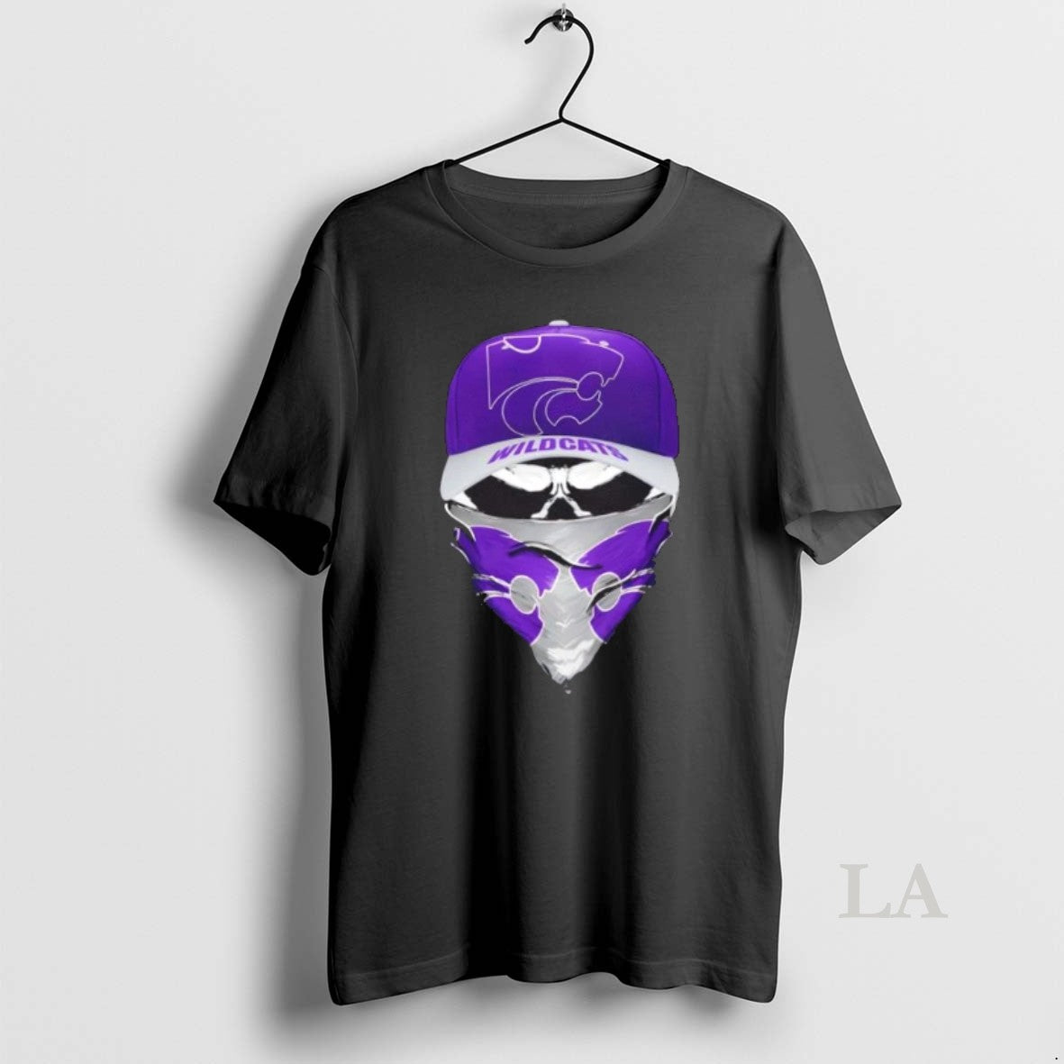 Original Outlaw Skull Gang Wearing A Cap X Kansas State Wildcats