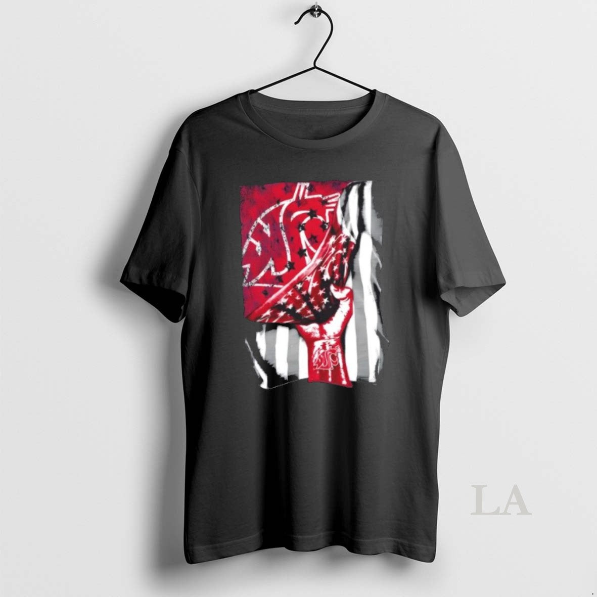 Original Revealing The Glory Washington State Cougars X Usa Flag