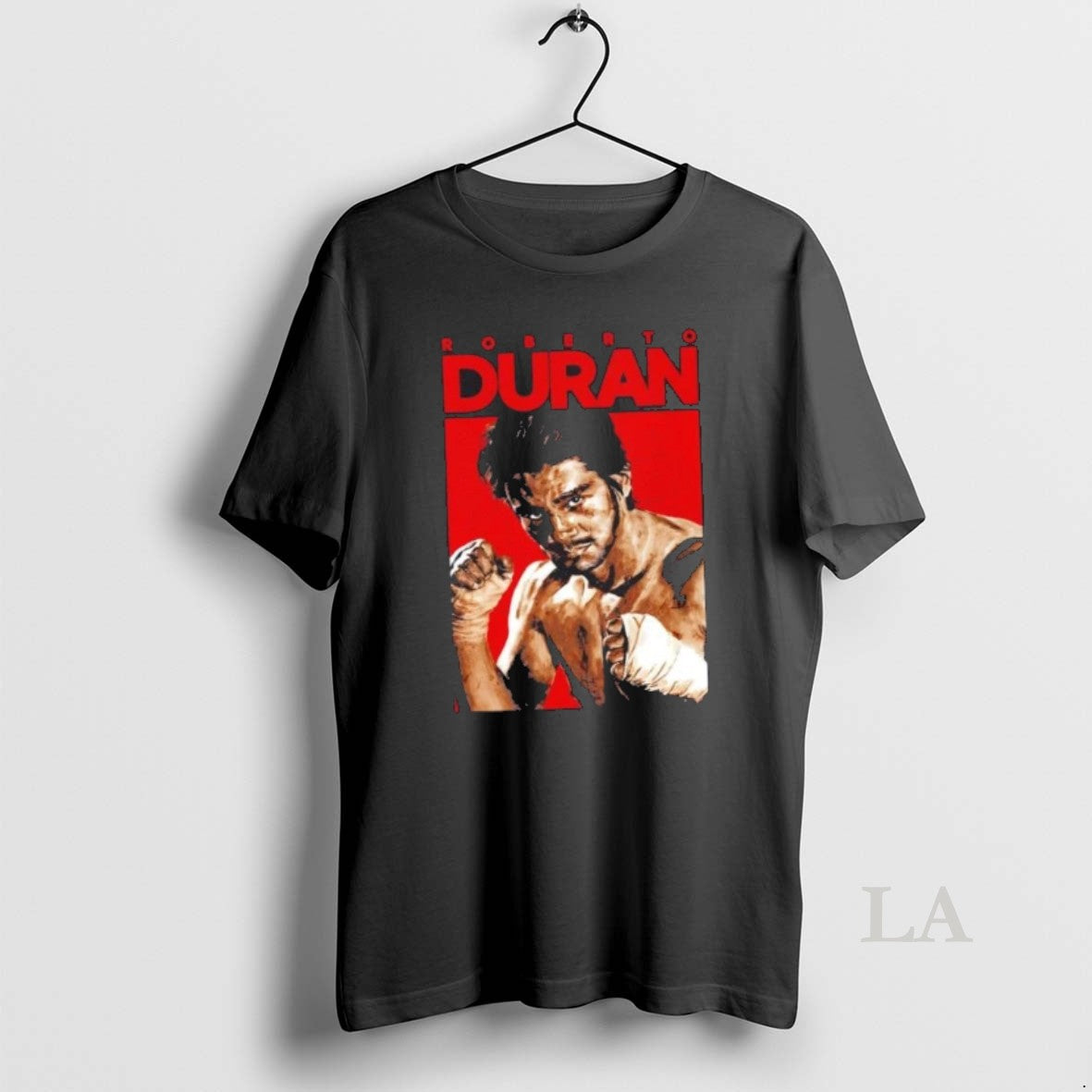 Original Roberto Duran Boxing Graphic Vintage