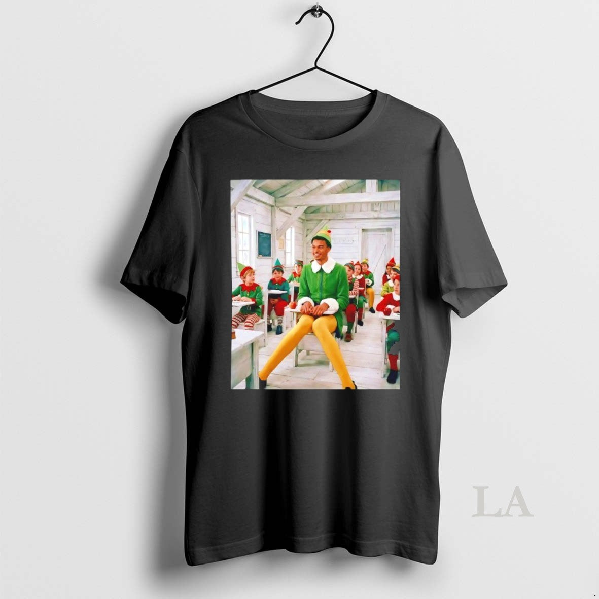Original San Antonio Spurs Victor Wembanyama Elf Christmas
