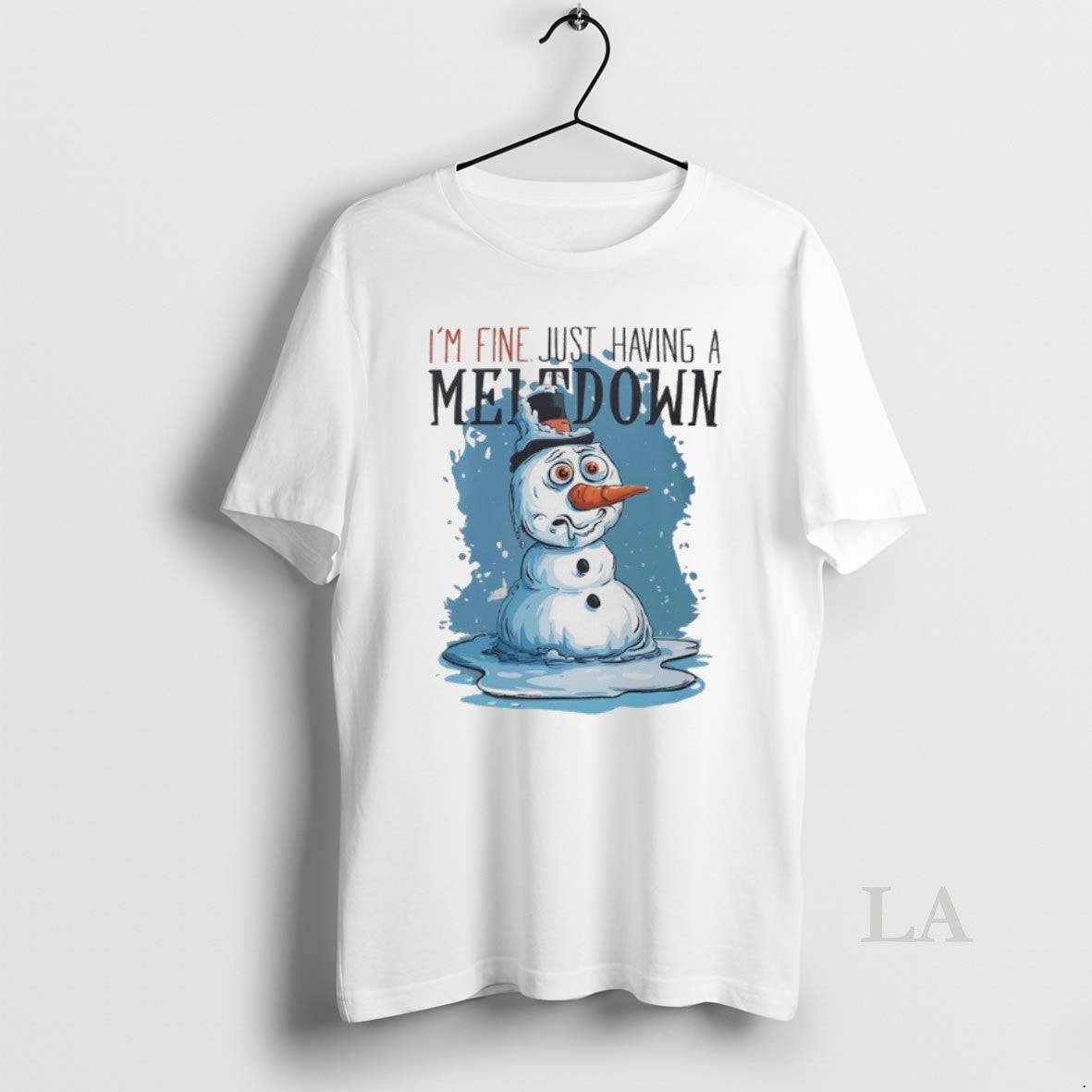 Original Snowman Im Fine Just Having A Meltdown