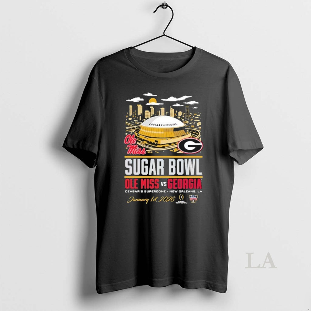 Original Something Inked Georgia Bulldogs Black 2026 Sugar Bowl Head To Head
