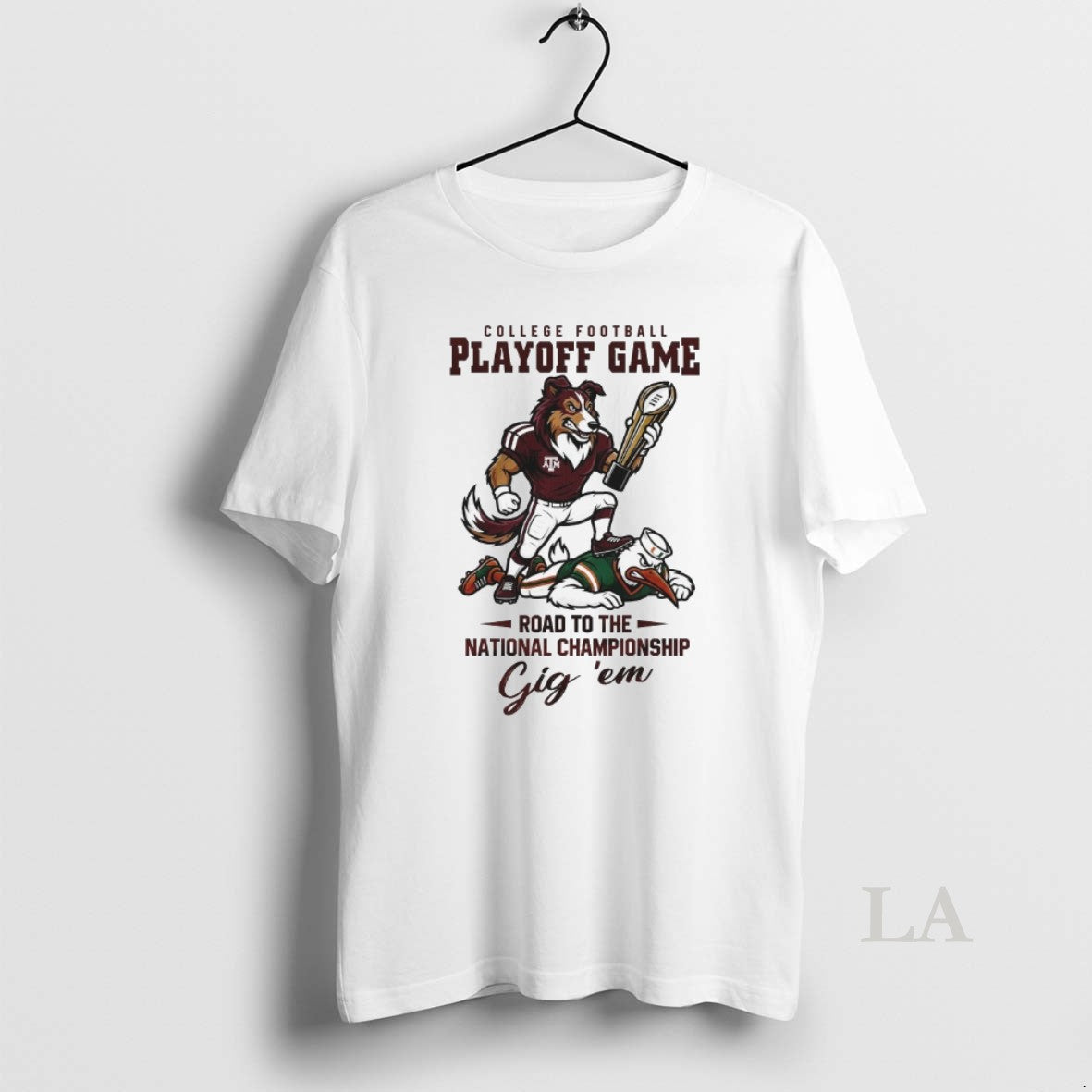 Original Texas Am Aggies Ncaa College Football Playoff Game Road To The National Championship Gig