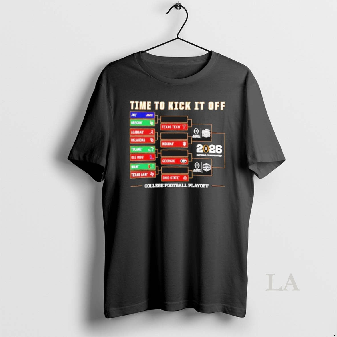 Original Time To Kick It Off 2025 26 Cfp Bracket
