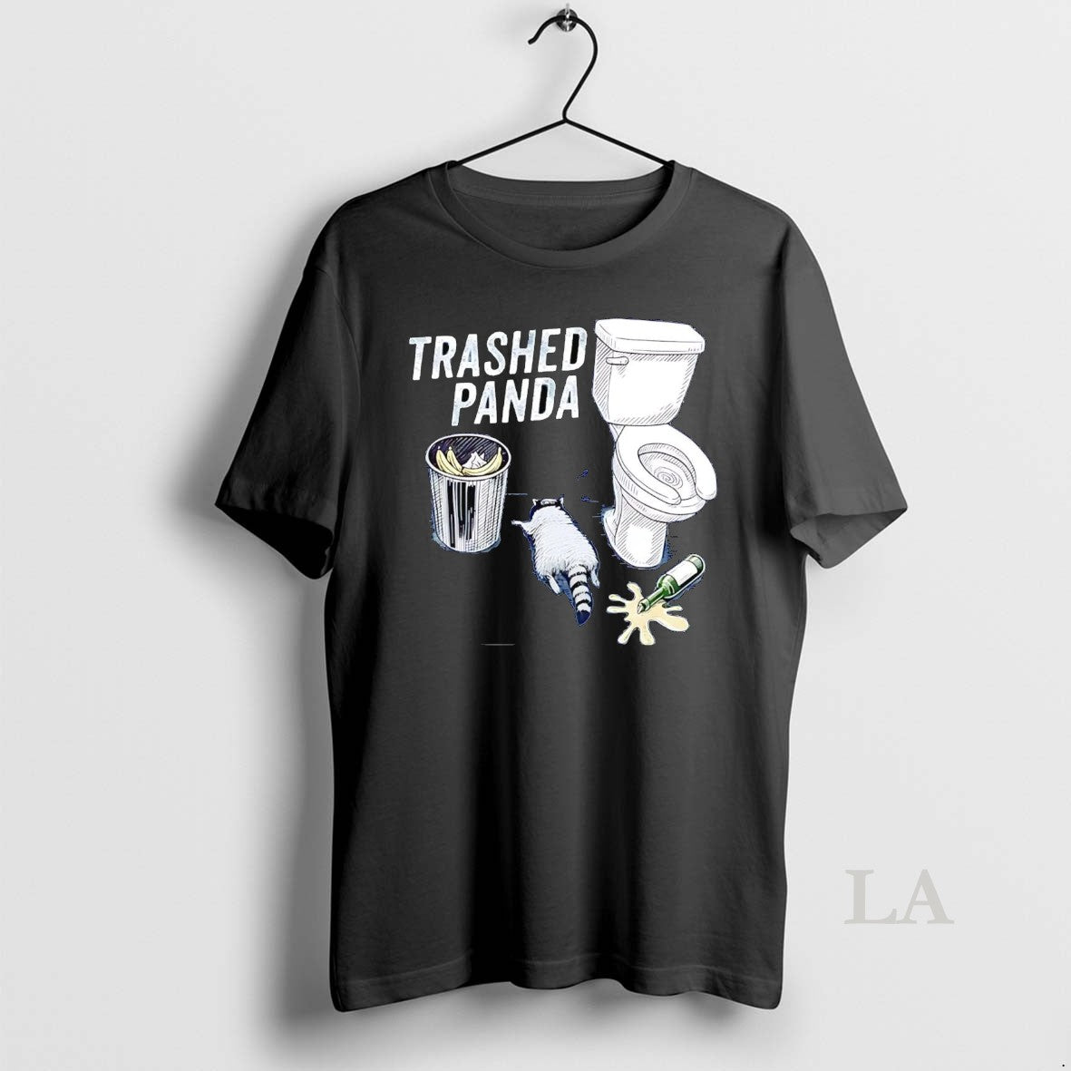 Original Trashed Panda Drunk Raccoon