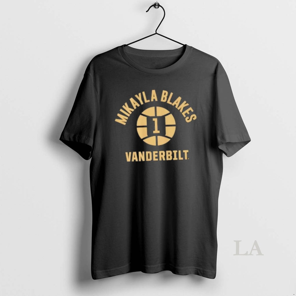 Original Vanderbilt Basketball Mikayla Blakes Name Pose Number 1