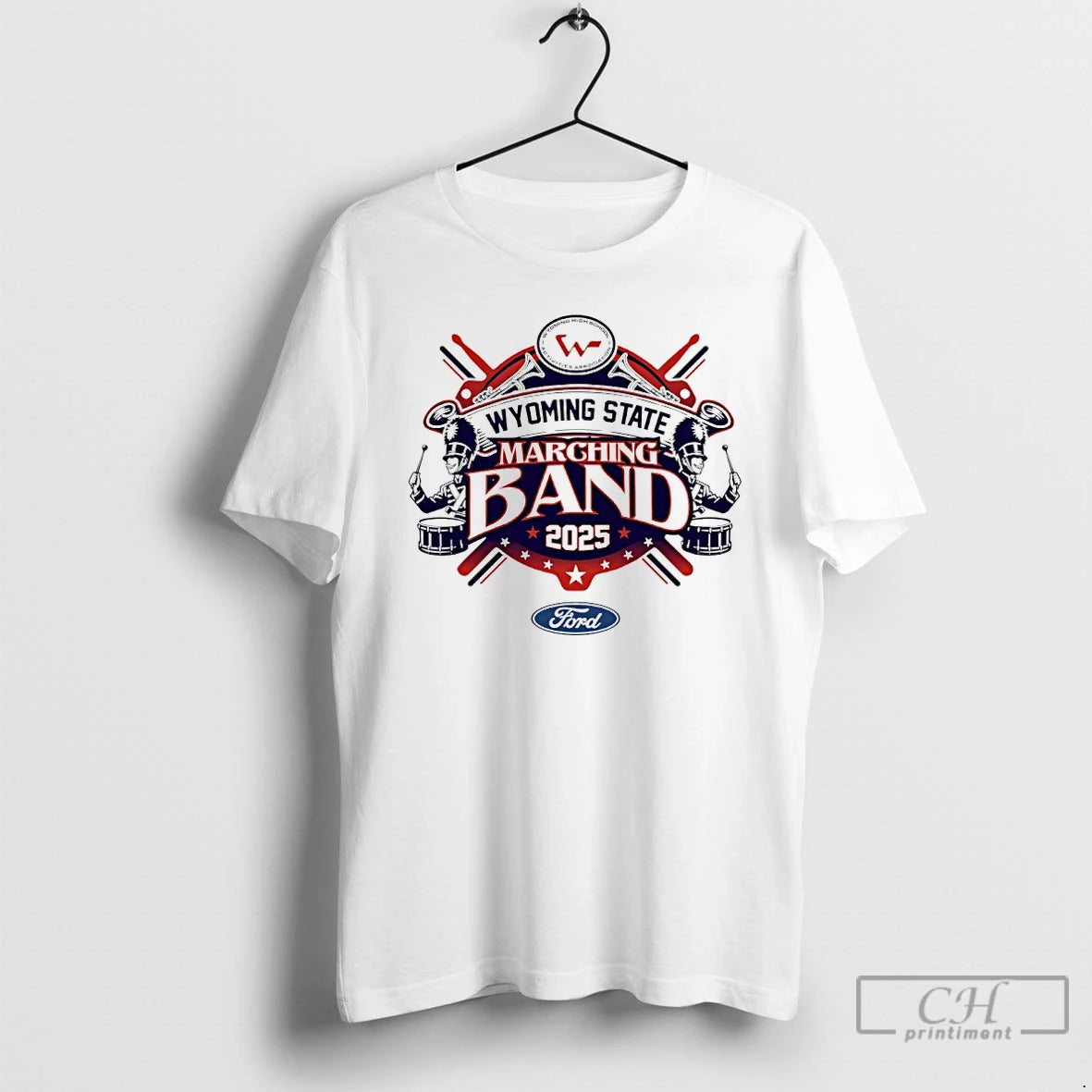 Premium 2025 Wyoming State Ford Marching Band