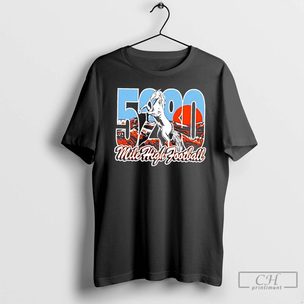 Premium 5280 Mile High Football