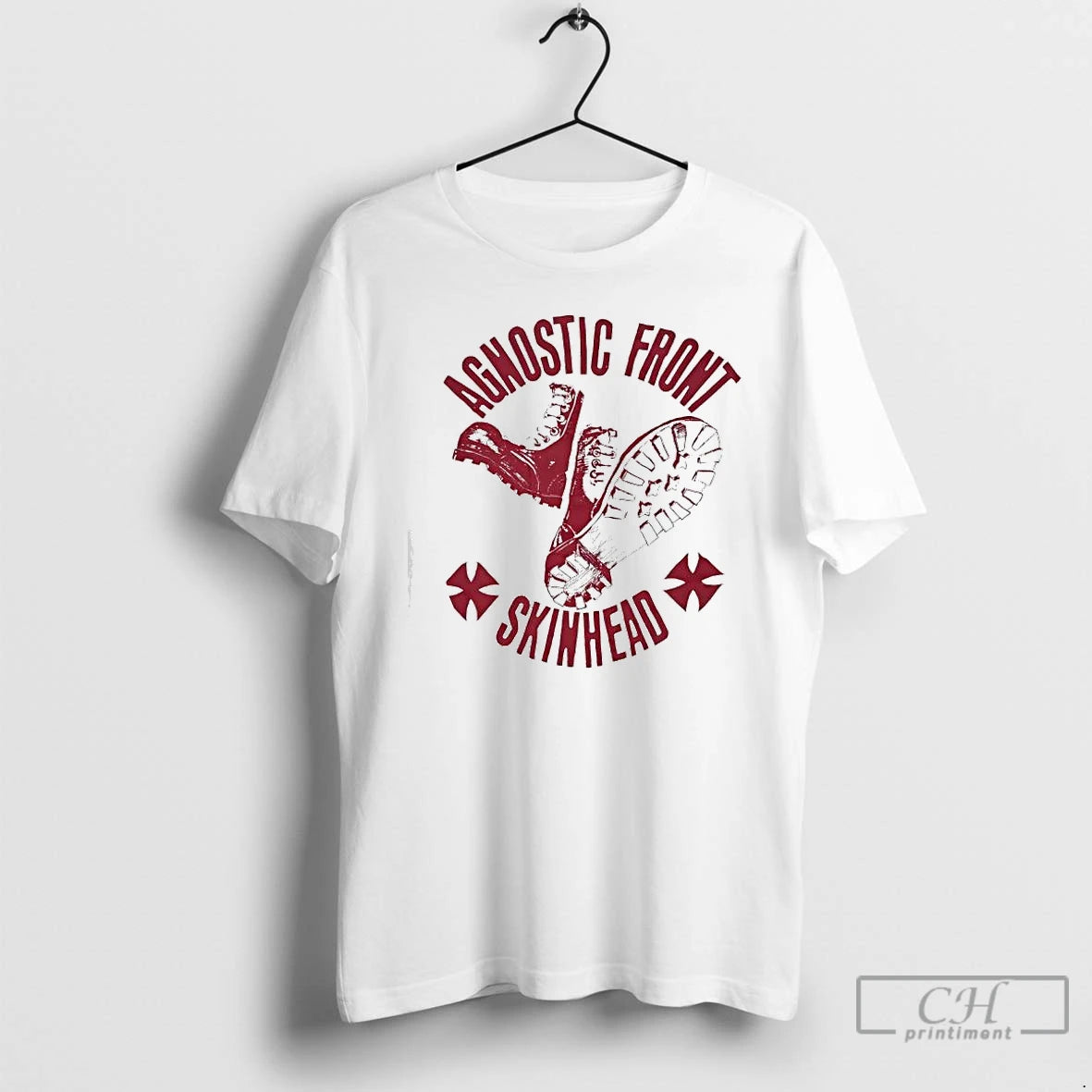Premium Agnostic Front Skinhead Graphic