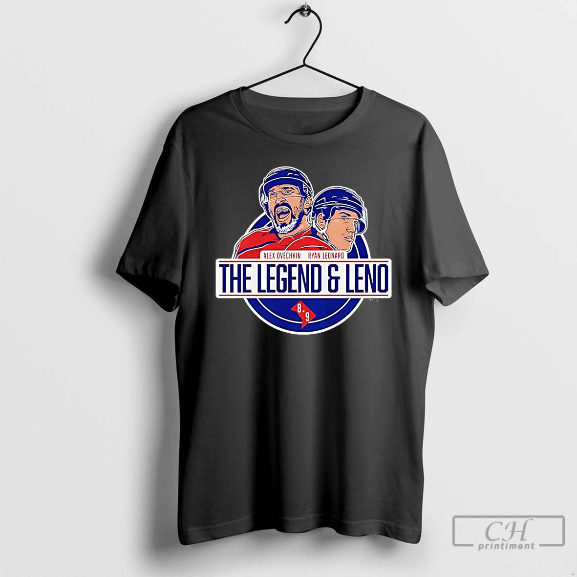 Premium Alex Ovechkin Ryan Leonard The Legend And Leno Washington Capitals