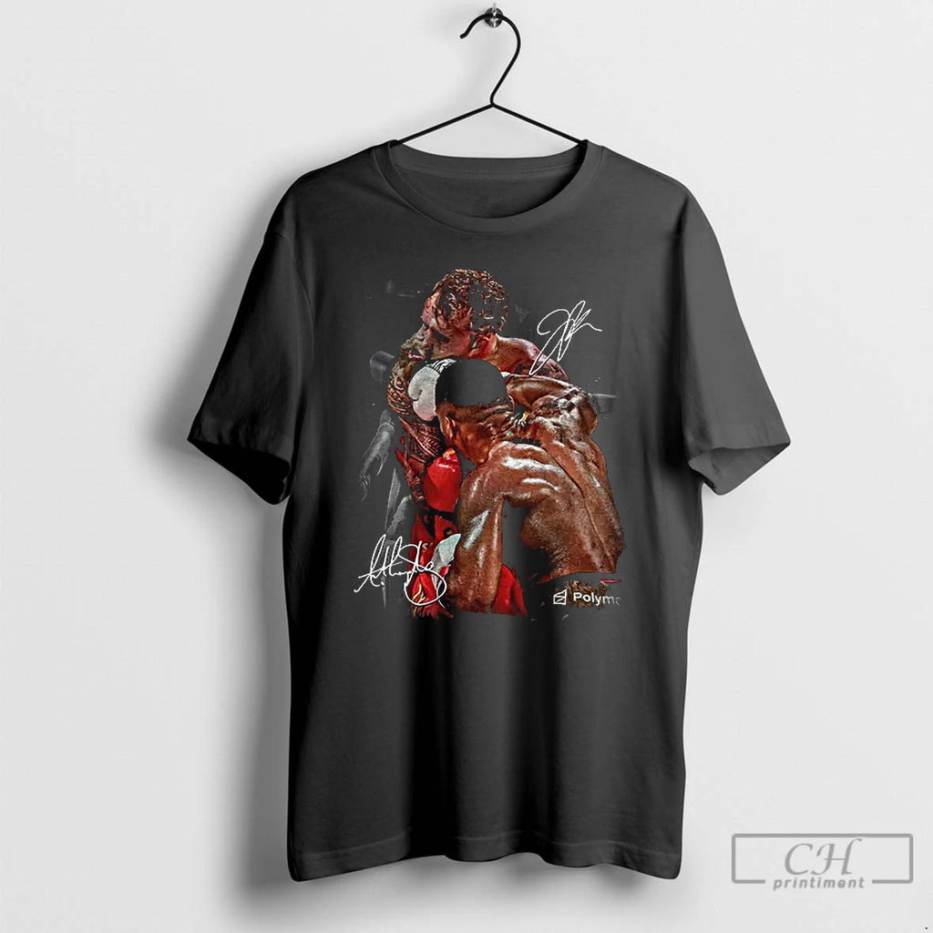 Premium Anthony Joshua Ko Jake Paul Signature Iconic Moment